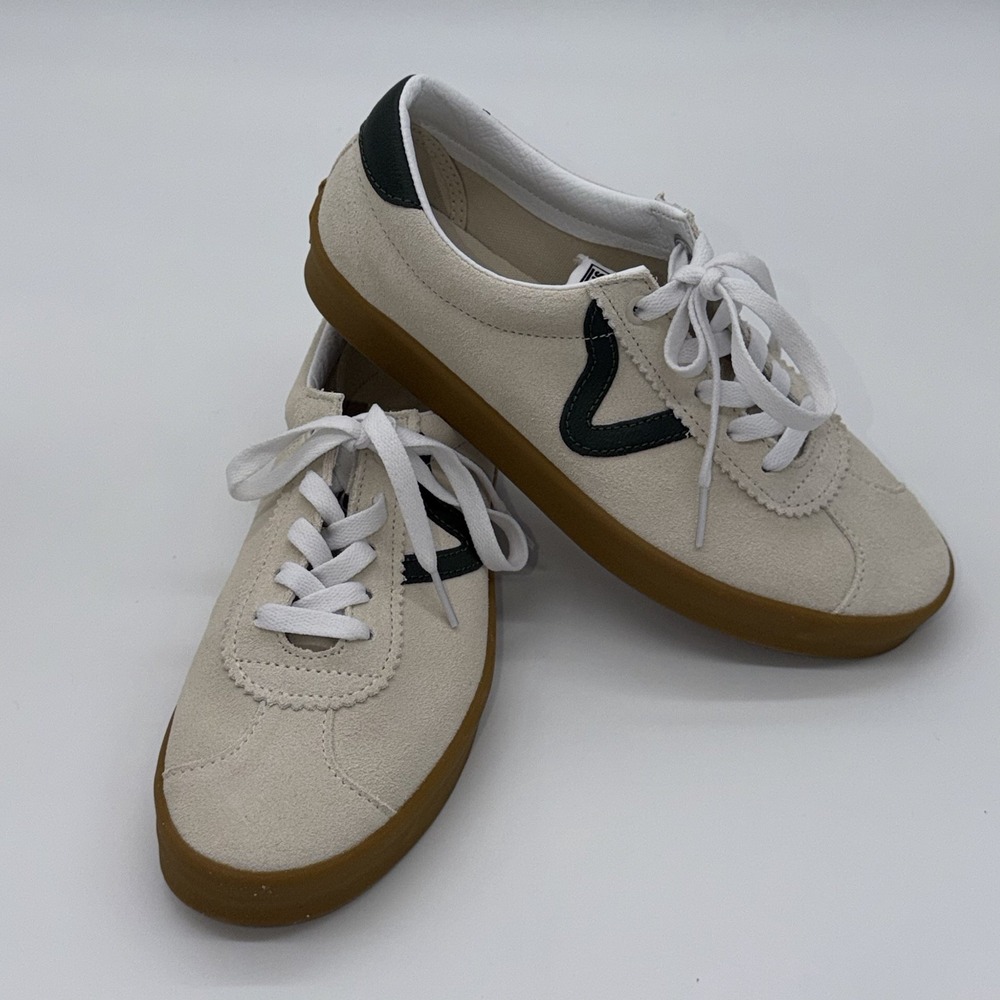 NEW VANS Sport Low Gum Turtle Dove Suede Women's 8.5 Men's 7 VN000D1P89F US - Picture 13 of 16